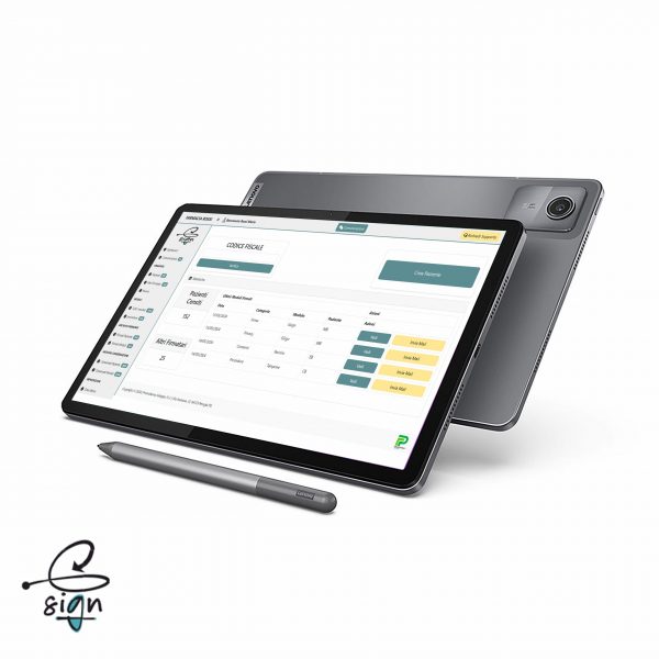 GSIGN TABLET WI-FI ANDROID - Lenovo Tab M11 - POSTAZIONE PRINCIPALE