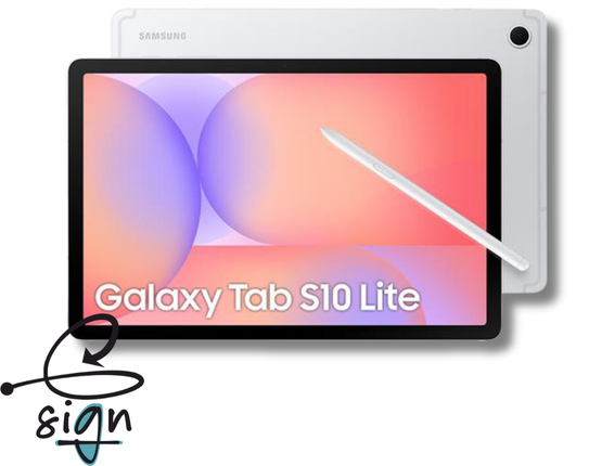 G1 - GSIGN TABLET ANDROID - Samsung Galaxy Tab S10 Lite WI-FI - POSTAZIONE PRINCIPALE